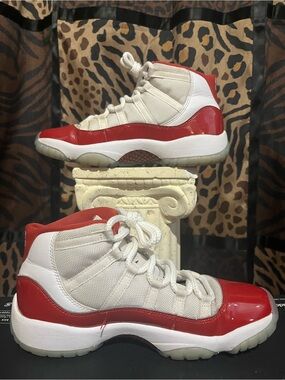 Jordan 11 Retro Cherry 7.5w 6y No Box